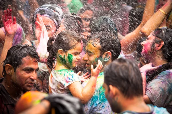 Holi festival barev, kuala lumpur, Malajsie — Stock fotografie