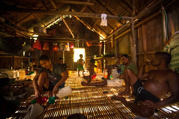 Orang asli i malaysia — Stockfoto