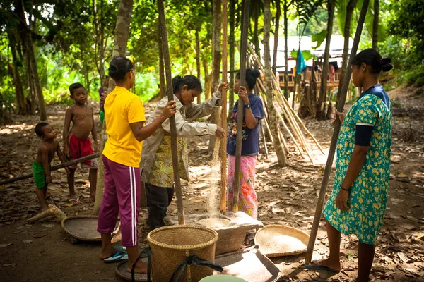 Orang Asli na Malásia — Fotografia de Stock