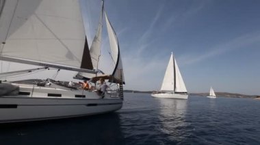 Peloponnese, Yunanistan-8 Mayıs: tekne yelken yelkenli ellada 2013, 8 Mayıs 2013 peloponnese, Yunanistan'ın 9 bahar sırasında rakip