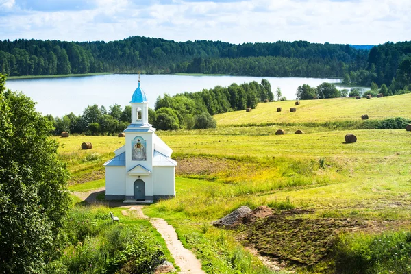 Förbön ortodoxa nunneklostret, tervenichi, Ryssland — Stockfoto