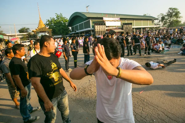 Dzień mistrz ceremonii w Tajlandii — Zdjęcie stockowe