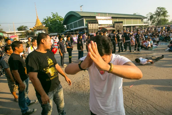 Master day ceremonie in thailand — Stockfoto