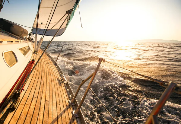 Yacht, sailing regatta. — Stock Photo, Image