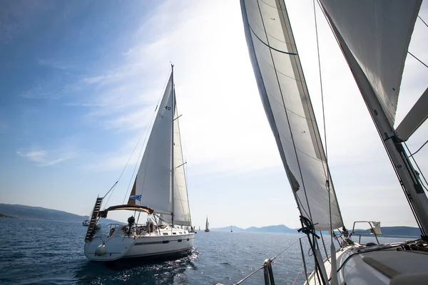 Yachts à voile — Photo