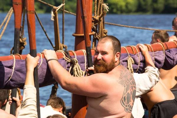 Historical festival in Russia — Stock Photo, Image