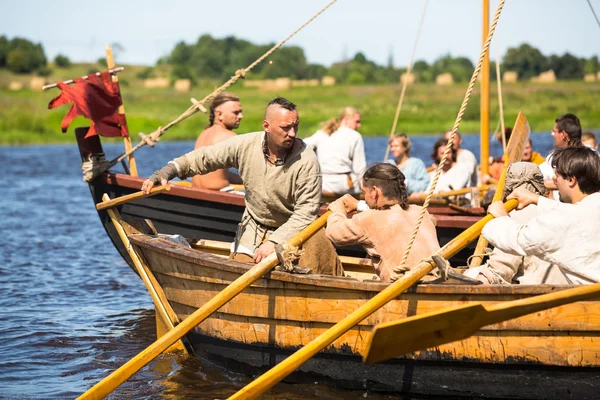 Historische festival in Rusland — Stockfoto