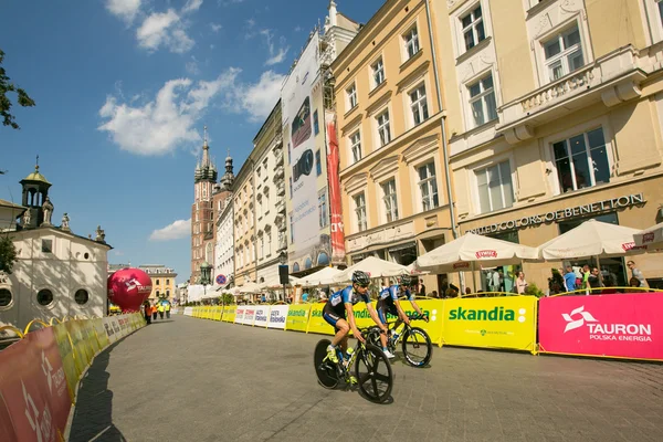 Tour de pologne konkurencji — Zdjęcie stockowe