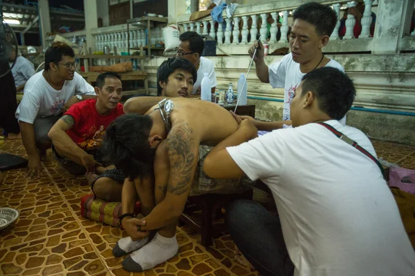 Tatuering i thailand — Stockfoto