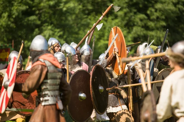 Medieval festival in Russia — Stock Photo, Image
