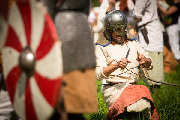 Medieval festival in Russia
