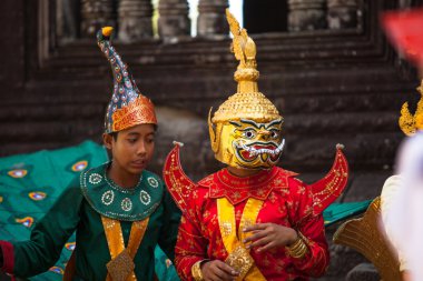 kimliği belirsiz bir Kamboçyalılar angkor wat turistler için ulusal teşkil etmektedir