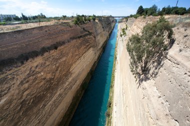 Yunanistan'da Korint kanalı