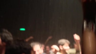 Gece kulübü (Hd dans soyut insanlar bulanıklık)