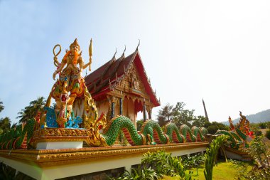 koh chang Adası Budist tapınağı