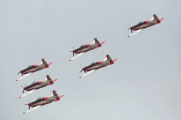 Malaysia Aerobatic Team X330l Krisakti — Stockfoto