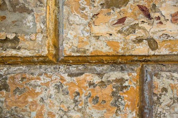 Tekstury sztukaterie ścian stara kamienica. — Zdjęcie stockowe