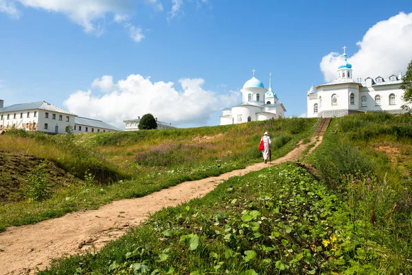 Intercession nunnery orthodox monastery of Russia (Tervenichi) — Stock Photo, Image