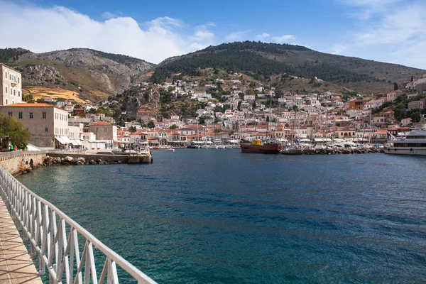 View of Hydra town — Stock Photo, Image