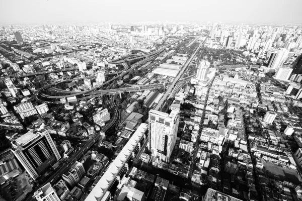 A view on the city from Bayok Sky hotel — Stock Photo, Image