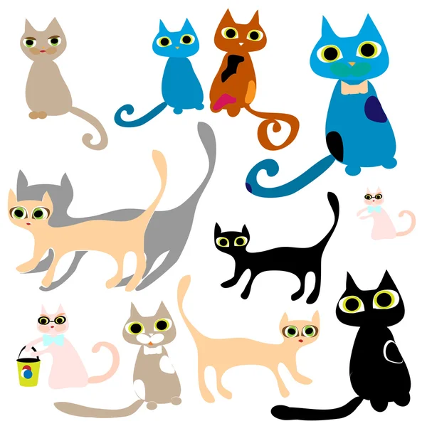 Cats — Stock Vector