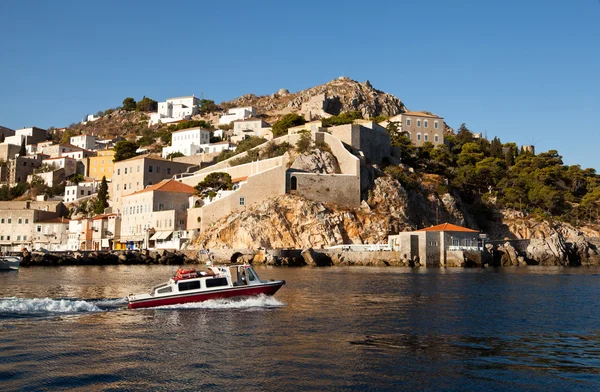 View of Hydra town in Sep 25, 2012 in Hydra, Greece — Stock Photo, Image
