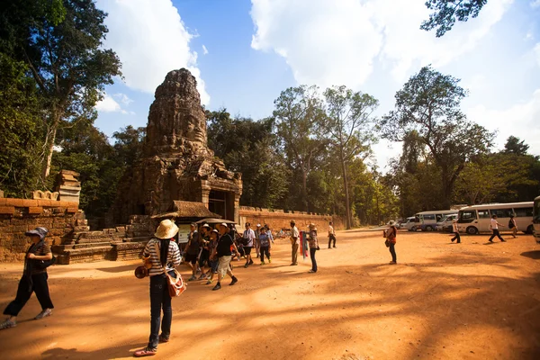 Angkor wat, siem sklizeň, kambodža. — Stock fotografie