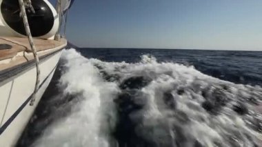Sırasında regatta (Hd yelkenli tekne)