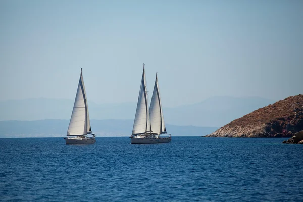 Segelboote — Stockfoto