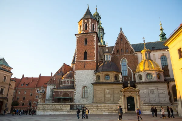 Königspalast in Wawel in Krakau — Stockfoto