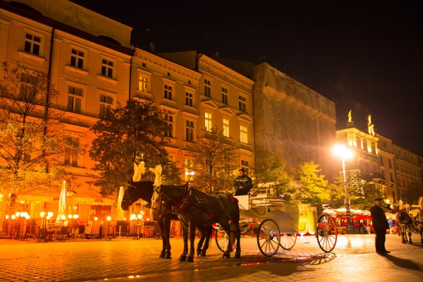 Centro storico di Cracovia — Stockfoto