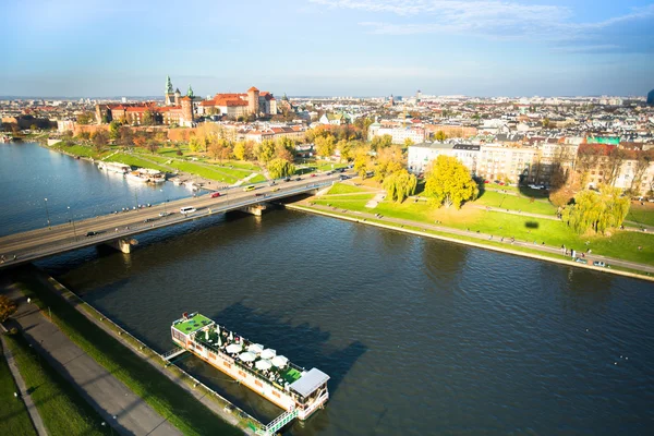 Historiska stadskärnan i Krakow — Stockfoto