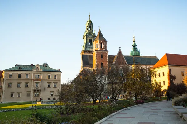 Kungliga slottet på wawel i Kraków — Stockfoto
