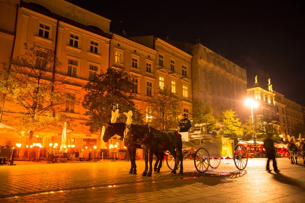 Centro histórico de Cracovia — Foto de Stock