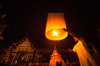 chiangmai yılında yeni yıl kutlamaları