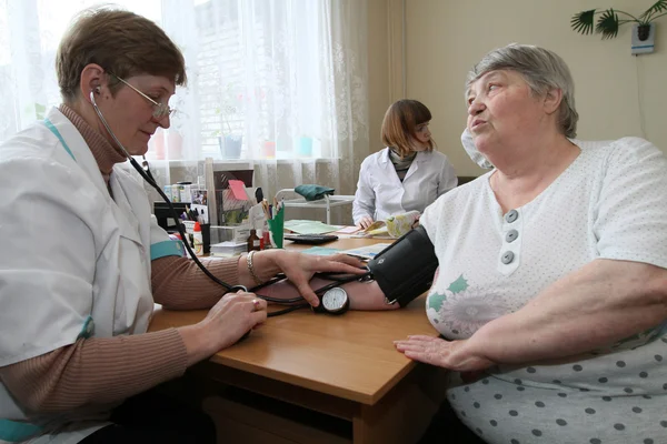 Social services for pensioners — Stock Photo, Image