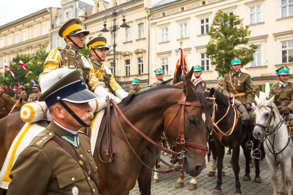 Tarihi şehir merkezi Krakow — Stok fotoğraf