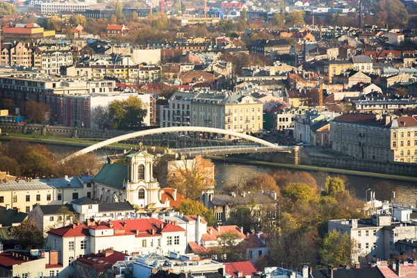 Historiska stadskärnan i Krakow — Stockfoto