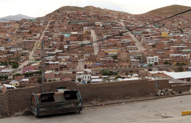 Merkezi şehir, potosi, bolivia.