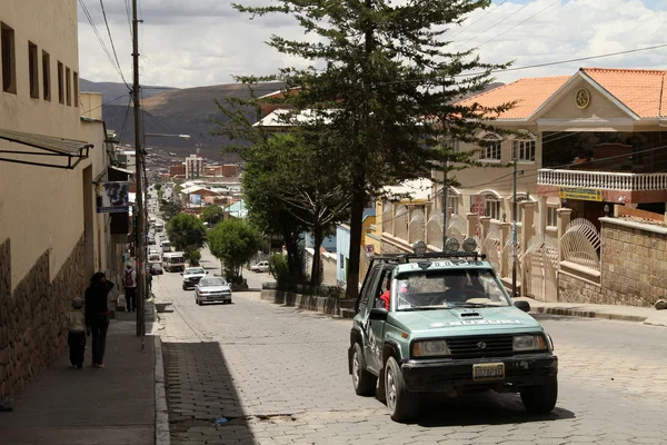 Center of city, Potosi, Bolivia. — Stock Photo, Image