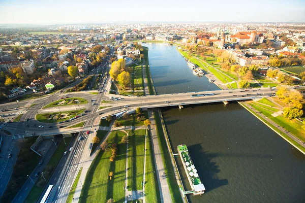 Centro storico di Cracovia — Stockfoto