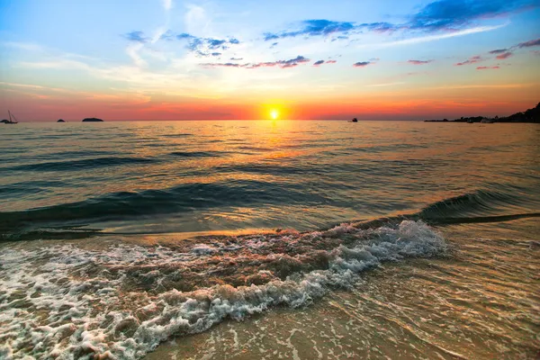 바다 위에 석양 — 스톡 사진