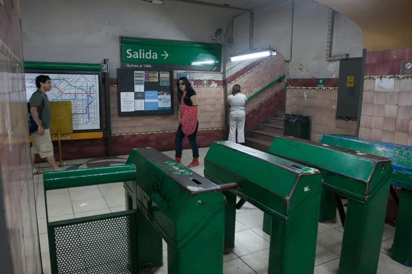 Buenos aires metro — Stok fotoğraf