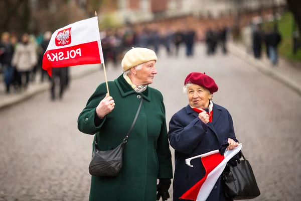 Polen nationella självständighetsdagen — Stockfoto