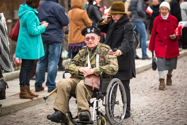 Día Nacional de la Independencia de Polonia — Foto de Stock