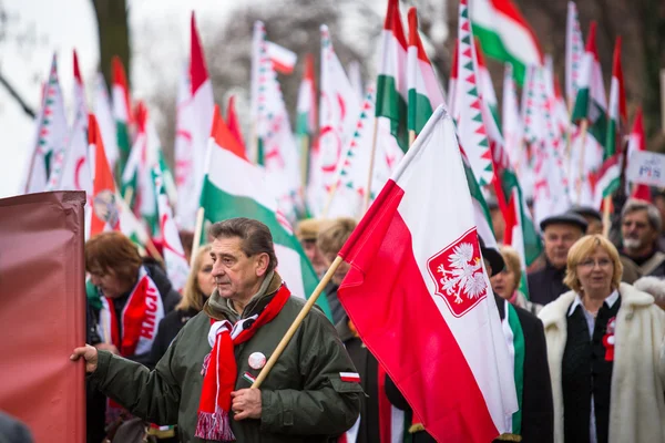 Polonya ulusal Bağımsızlık günü — Stok fotoğraf