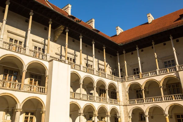 Koninklijk Paleis in wawel — Stockfoto