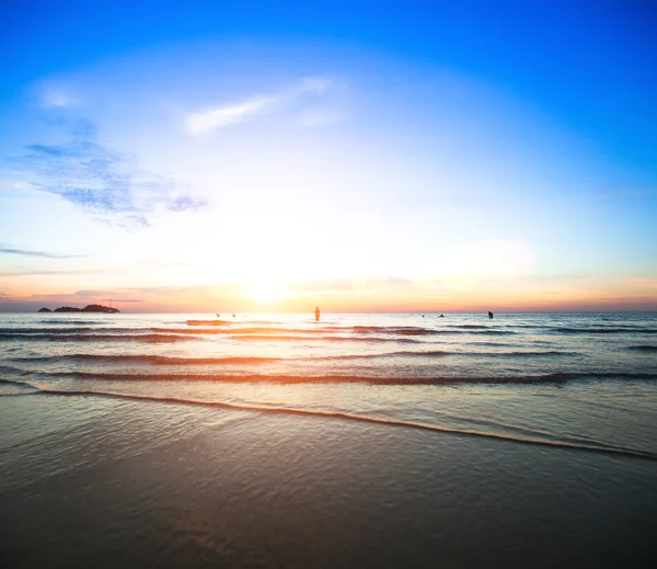 海の夕日. — ストック写真