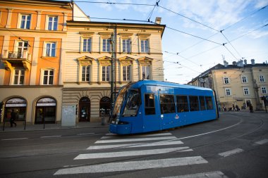 Merkezi Krakow sokak