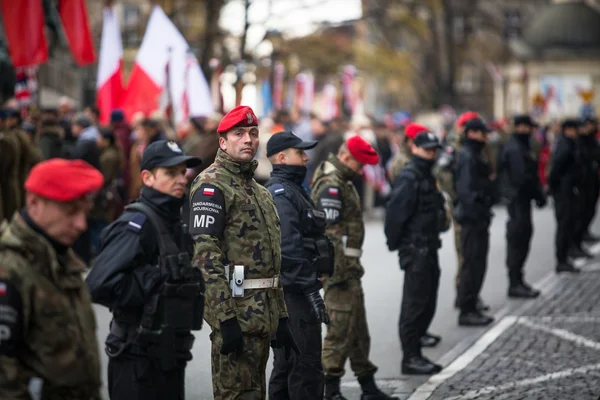 Narodowe Święto Niepodległości w Polsce — Zdjęcie stockowe